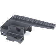 B&T mount for Browning M2 GPMG with 1 NAR rail