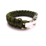 Survival Bracelet 550 ODGreen
