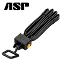 ASP Tri-Fold Χειροπέδες Πλαστικές μιας χρήσης 10τμ Μάυρες