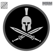 MSM ραφτό σήμα Spartan Helmet