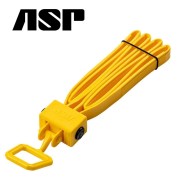 ASP Tri-Fold Χειροπέδες Πλαστικές μιας χρήσης 10τμ Κίτρινες