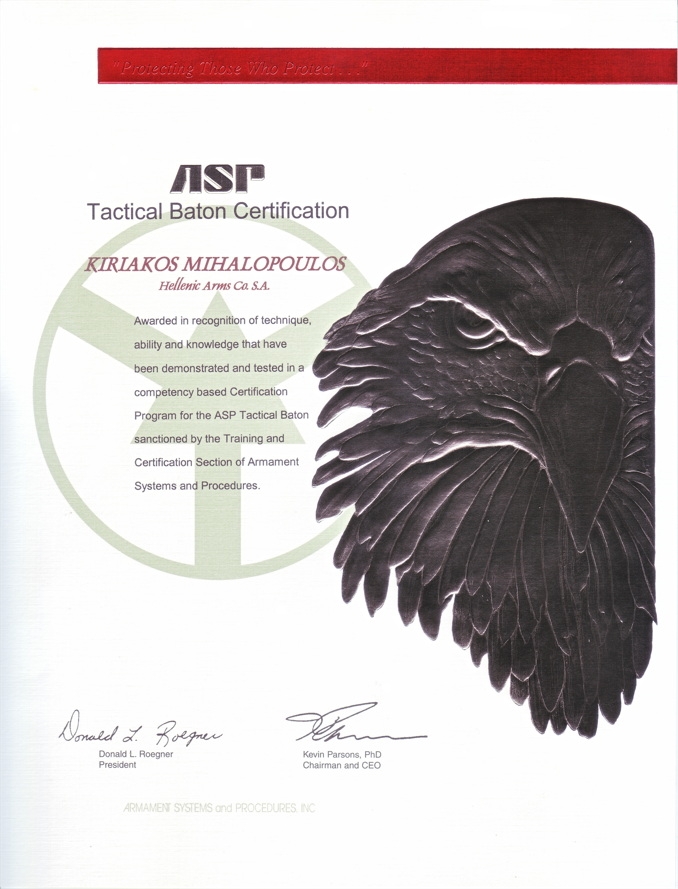 ASP Certificate